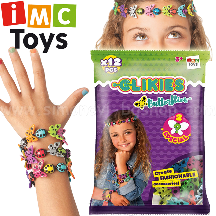 **IMC Toys  Clikies   12 . Butterflies 95458-1