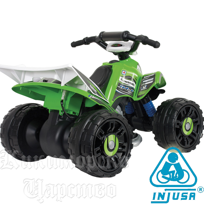 Injusa Детско АТВ Kawasaki с батерия 12V Injusa Детско АТВ Kawasaki с батерия 12V