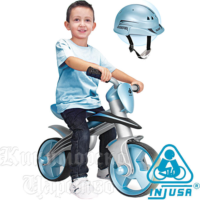 Injusa Балансиращо колело с каска Blue Injusa Балансиращо колело с каска Blue