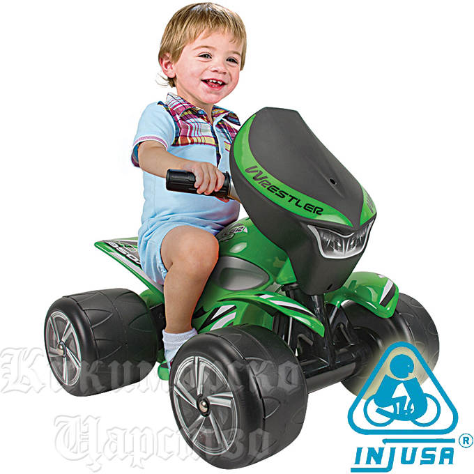 Injusa - Акумулаторнo АТВ Борец с батерия 6V Injusa - Акумулаторнo АТВ Борец с батерия 6V