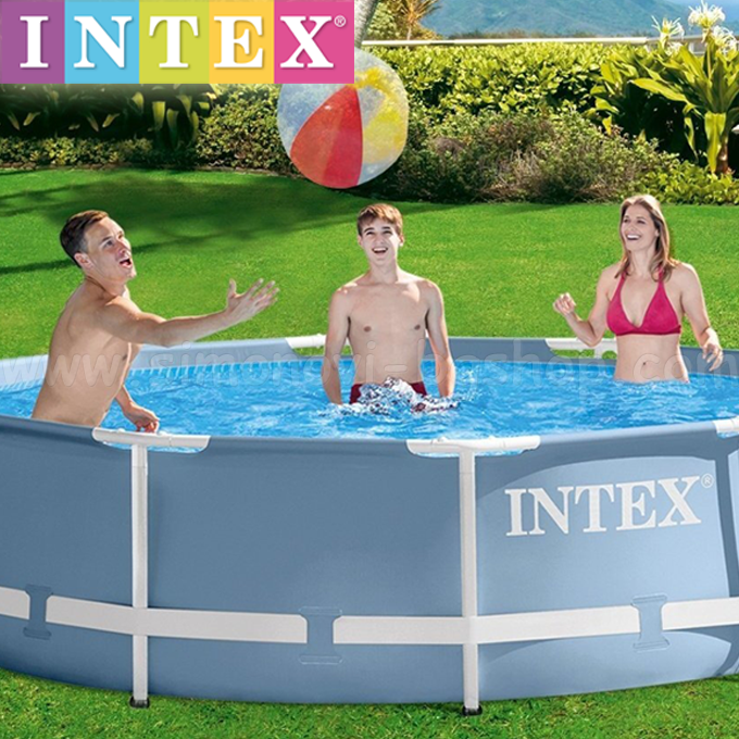 Intex - Басейн с метална конструкция и филтърна помпа 28712NP Intex - Басейн с метална конструкция и филтърна помпа 28712NP