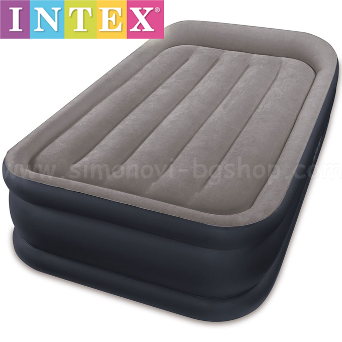 Intex - Надуваем матрак с помпа 64132 Intex - Надуваем матрак с помпа 64132