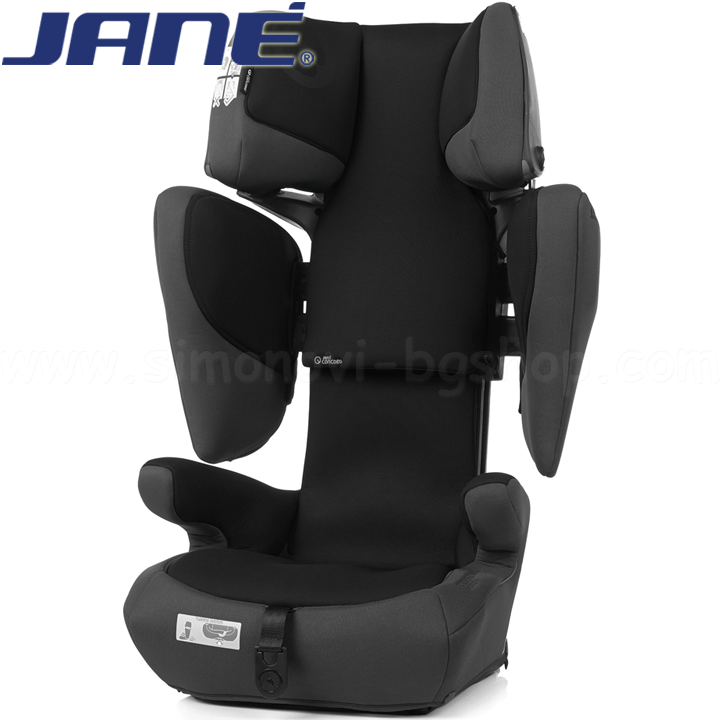 * 2023 Jane Car seat Transformer iTech 15-36kg Matt Black4507 U50