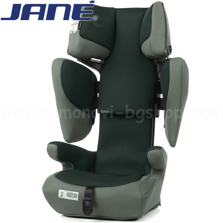* 2023 Jane Car seat Transformer iTech 15-36kg Dark Grass 4507 U55