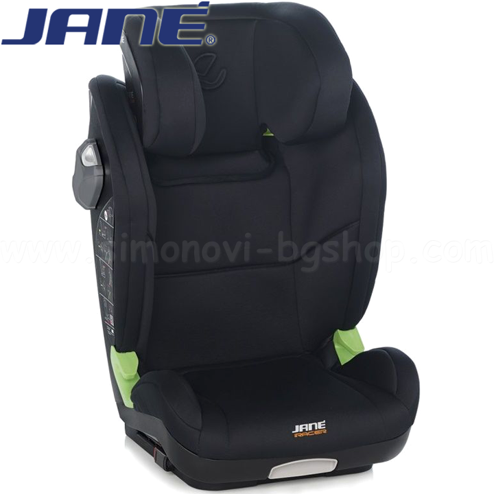 * 2023 Jane Car seat IRACER 15-36kg Cold Black4594 U06