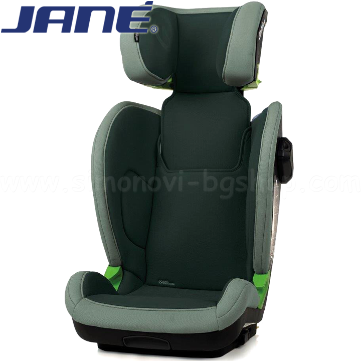 * 2023 Jane Car seat IRACER 15-36kg Dark Grass 4598 U55