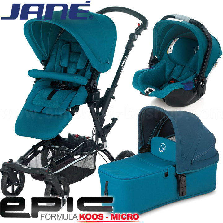 Jane Pram Epic Formula Micro 3in1 Koos Beryl 5482.Т33 Jane Pram Epic Formula Micro 3in1 Koos Beryl 5482.Т33
