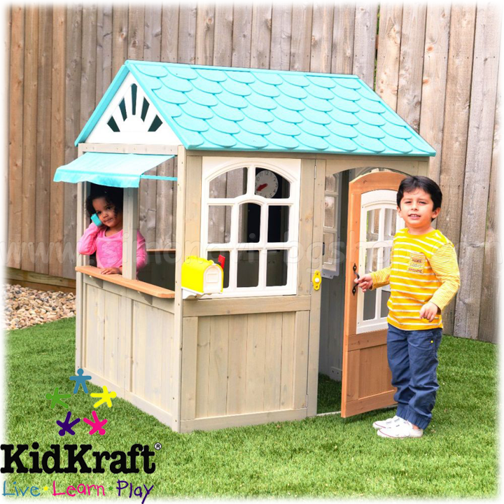 KidKraft Children's wooden play house OCEANFRONT20147