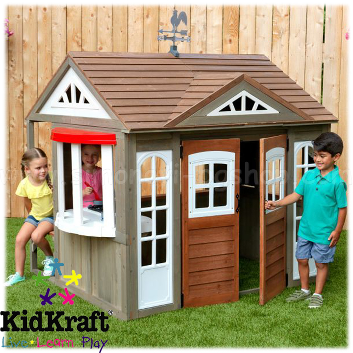 KidKraft Children's Wooden House Country Vista 280097