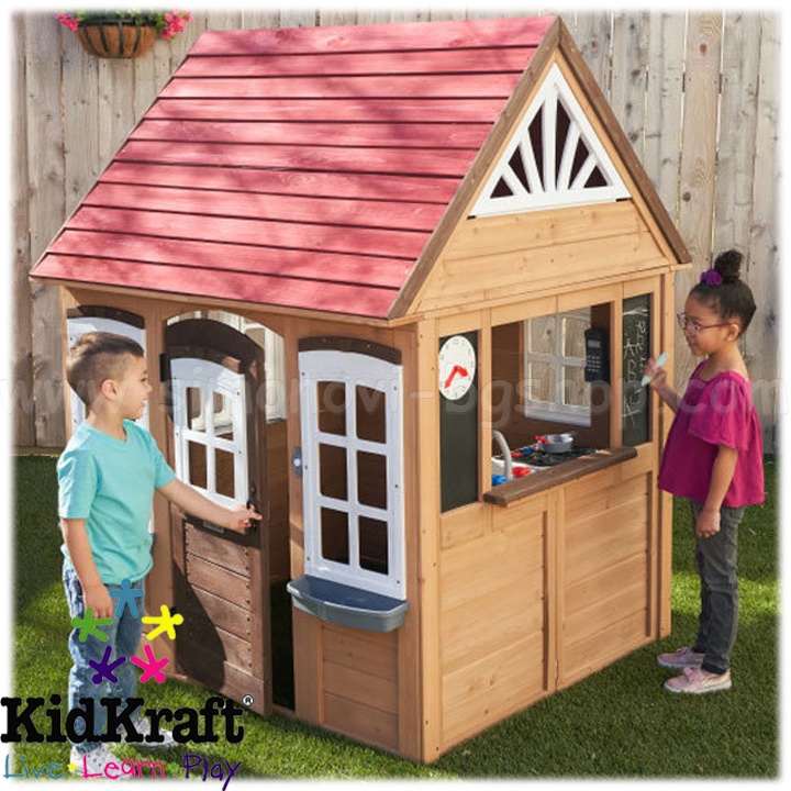 KidKraft Children's wooden playhouse Fairmeadow House 10023
