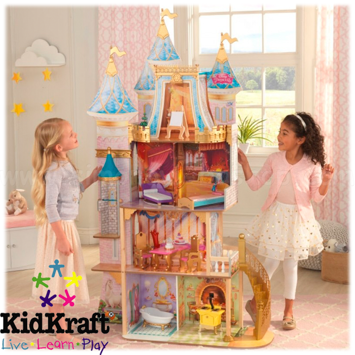 KidKraft Куклена кралска къща Принцеси 65962 KidKraft Куклена кралска къща Принцеси 65962