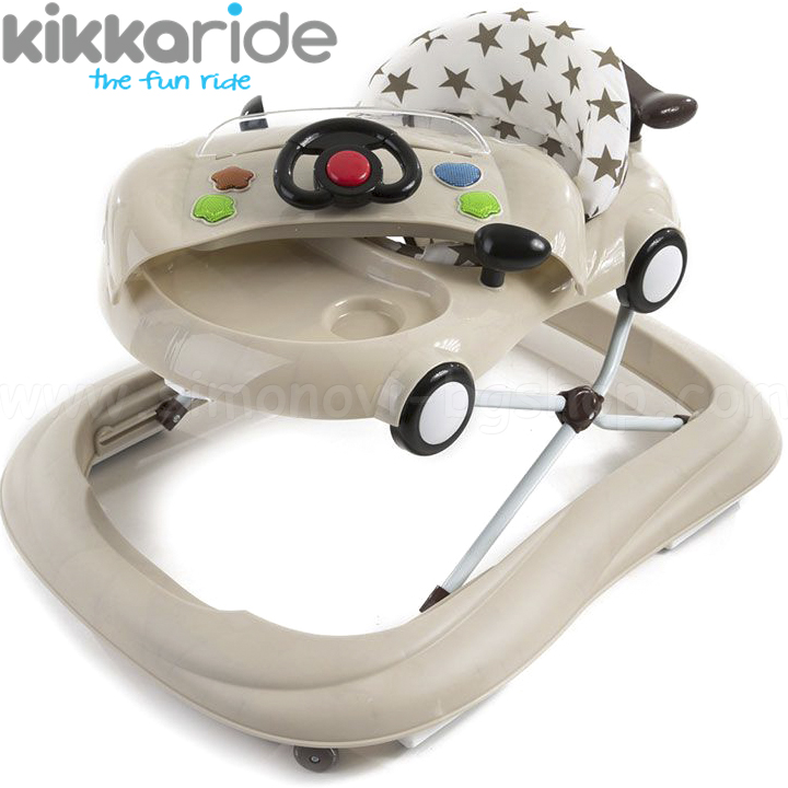 Kikka Boo Проходилка Car Beige 140418 Kikka Boo Проходилка Car Beige 140418