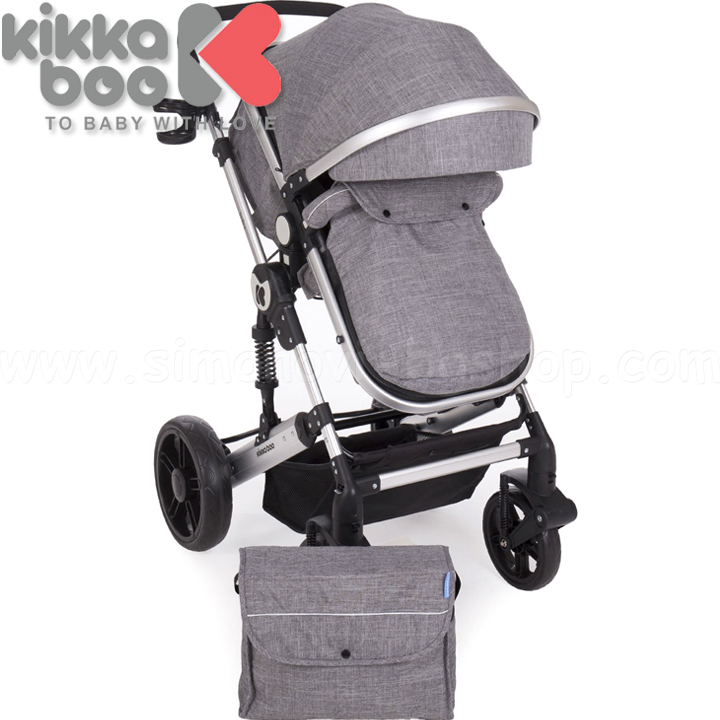 2019 Kikka Boo Комбинирана количка Darling Dark Grey 31001020057 2019 Kikka Boo Комбинирана количка Darling Dark Grey 31001020057