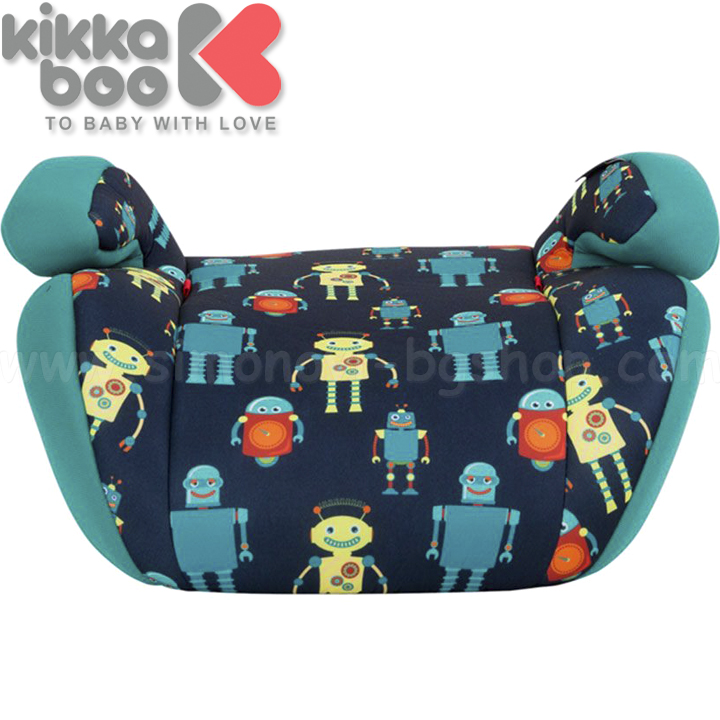 Kikka Boo Седалка за кола 15-36kg Jazzy Blue Robots 160225 Kikka Boo Седалка за кола 15-36kg Jazzy Blue Robots 160225