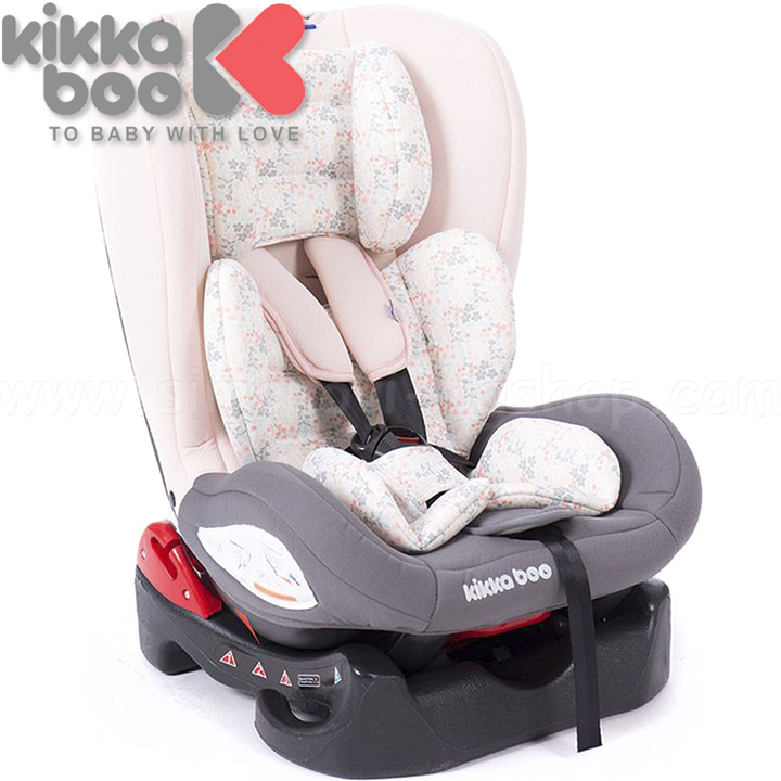 Kikka Boo Столче за кола 0-18кг Vintage Flowers Light Pink 31002030010 Kikka Boo Столче за кола 0-18кг Vintage Flowers Light Pink 31002030010