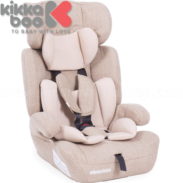 Kikka Boo Столче за кола 9-36кг. Zimpla Dark Beige 31002080053 Kikka Boo Столче за кола 9-36кг. Zimpla Dark Beige 31002080053