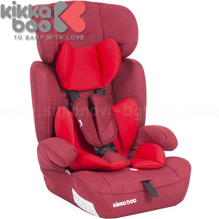 Kikka Boo Столче за кола 9-36кг. Zimpla Red 31002080052 Kikka Boo Столче за кола 9-36кг. Zimpla Red 31002080052