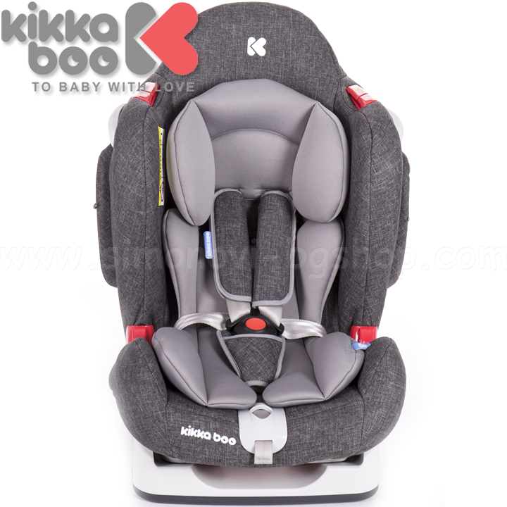 Kikka boo Столче за кола O´Right 0-25кг Dark Grey Kikka boo Столче за кола O´Right 0-25кг Dark Grey