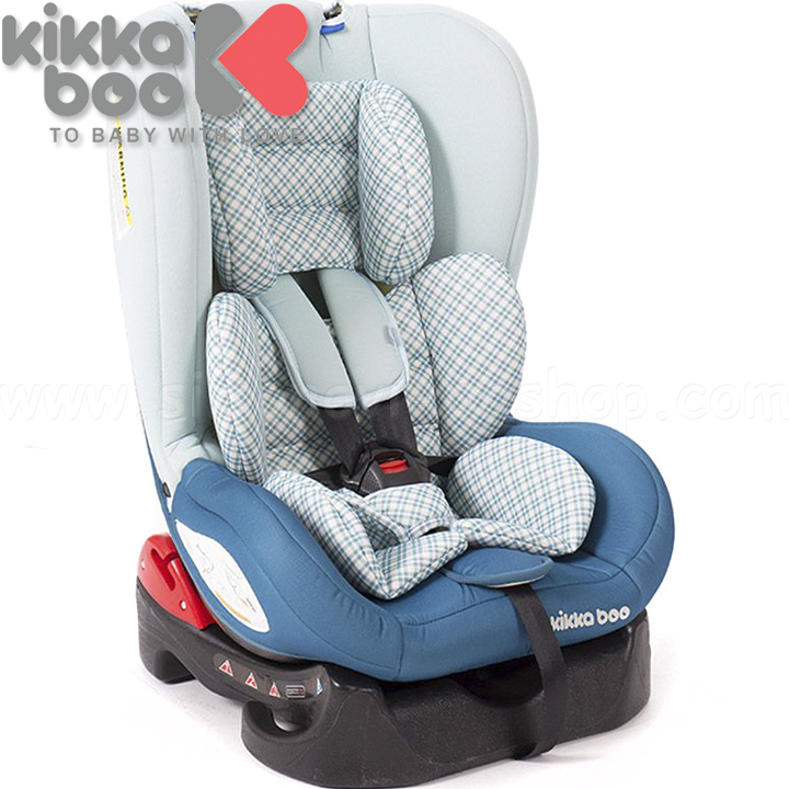 Kikka Boo Столче за кола 0-18кг Vintage Meditiraneo Light Blue 31002030011 Kikka Boo Столче за кола 0-18кг Vintage Meditiraneo Light Blue 31002030011