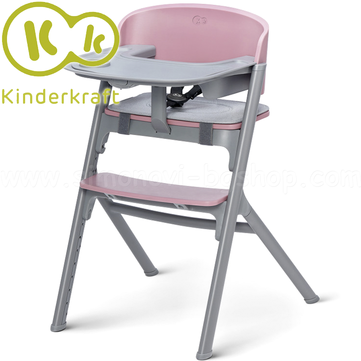 * 2022 KinderKraft    LIVY Pink/Grey KHLIVY00PNK