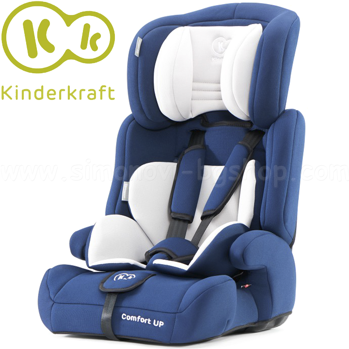 Scaunul * KinderKraft auto Comfort UP (9-36 kg.) albastru KKCMFRTUPNAV00