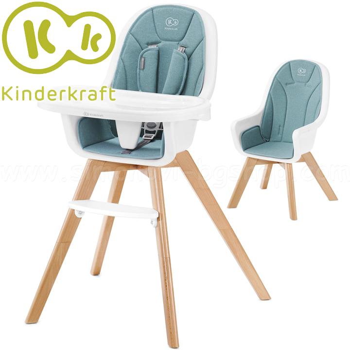 * KinderKraft Dining chair TIXY Turquoise KKKTIXITRQ