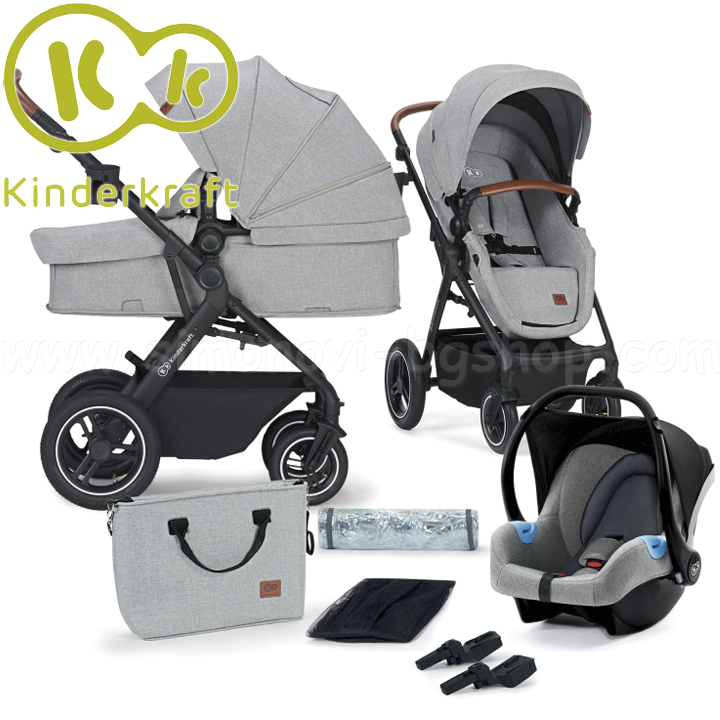 * 2022 KinderKraft   B-TOUR 31 Light Grey