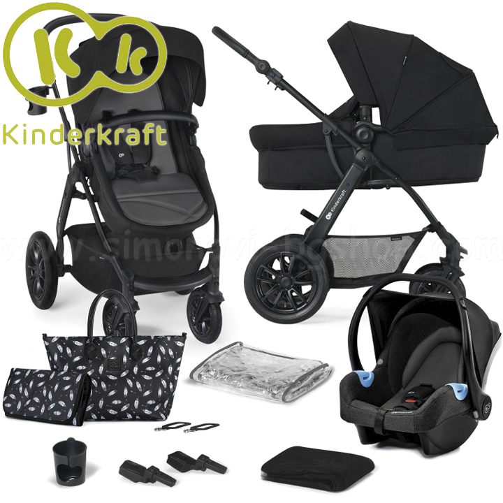 * 2023 KinderKraft   XMOOV 31 BlackKSXMOV00BLK3000