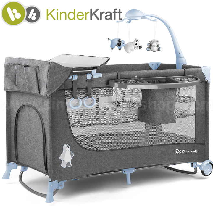 KinderKraft Joy full     Blue/Grey Melange