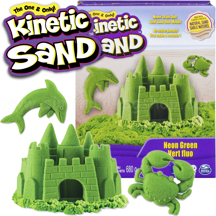 **Kinetic Sand   680. Neon Green 6037535