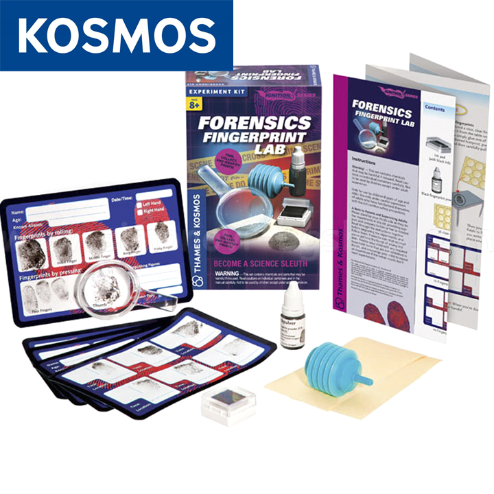 Thames&Kosmos Лаборатория за пръстови отпечатъци 658410 Thames&Kosmos Лаборатория за пръстови отпечатъци 658410