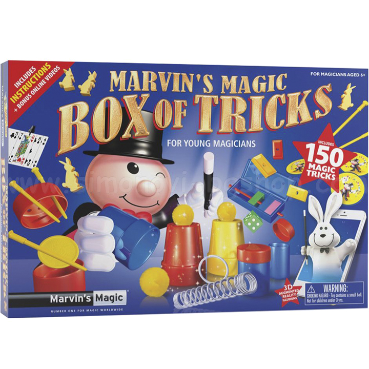 Marvins Magic Magic cutie cu 150 de trucuri MME0102