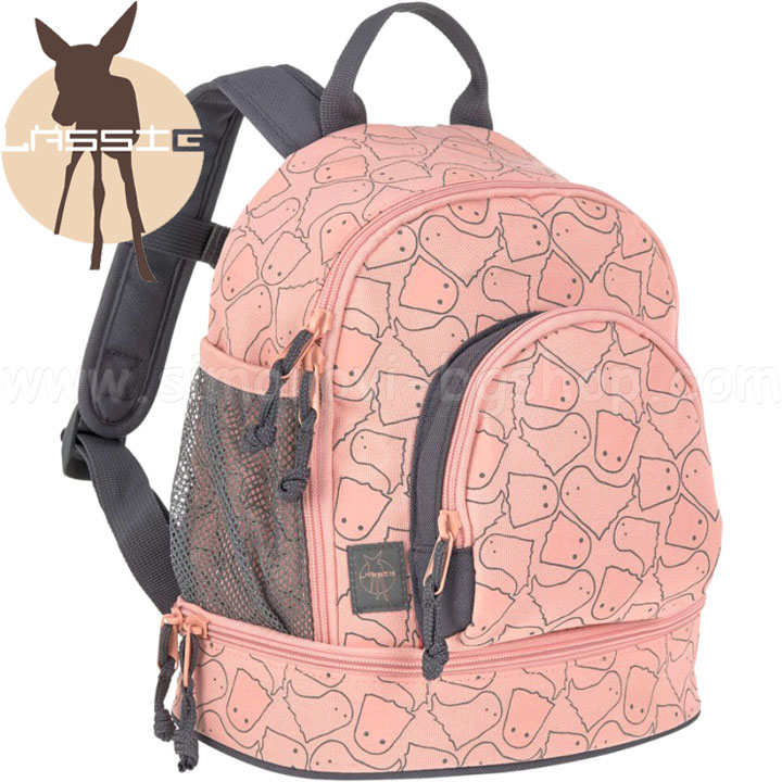 Lassig Mini Детска раница Little Spookies Peach 1203001826 Lassig Mini Детска раница Little Spookies Peach 1203001826