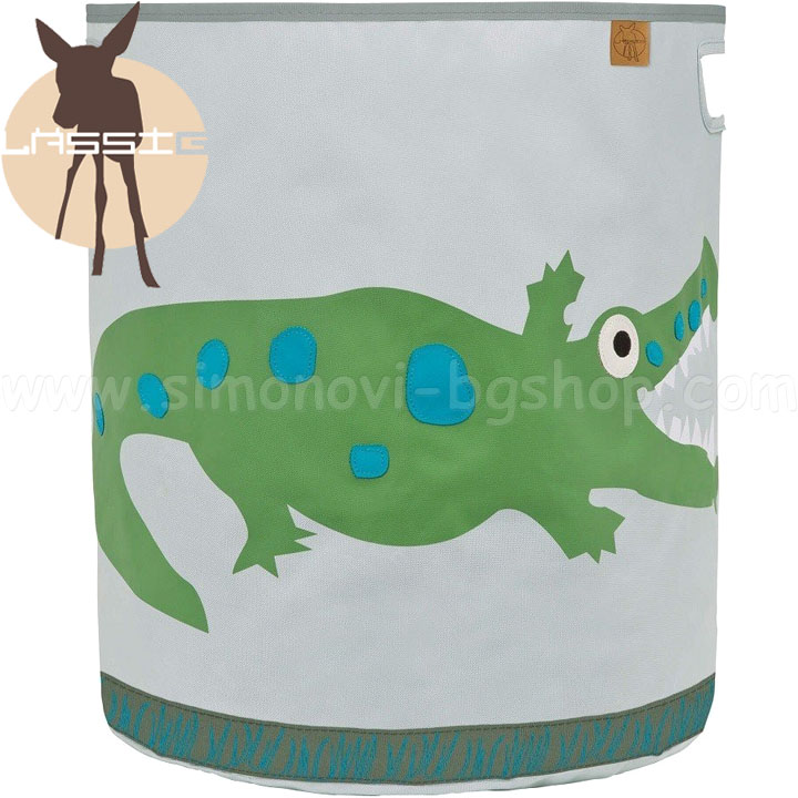 Lassig Кош за играчки Crocodile Granny 1541005526 Lassig Кош за играчки Crocodile Granny 1541005526