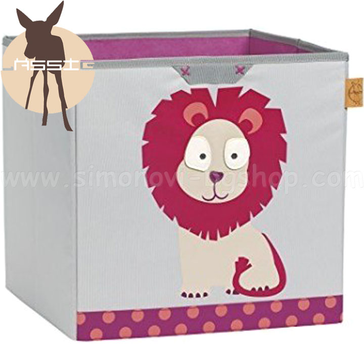 Lassig Кутия за играчки Wildlife Lion 1541004717 Lassig Кутия за играчки Wildlife Lion 1541004717