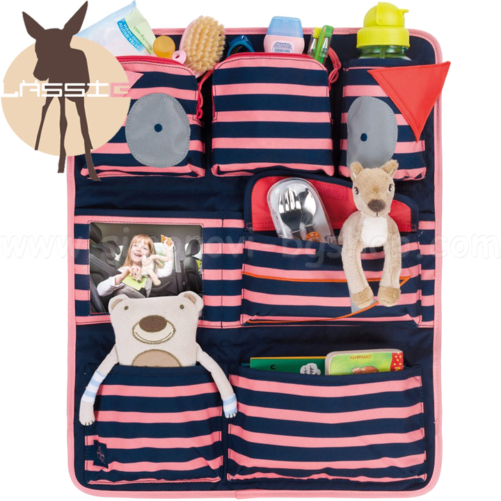Lassig Органайзер за кола Little Monsters Mad Mabel LCWTG1192 Lassig Органайзер за кола Little Monsters Mad Mabel LCWTG1192