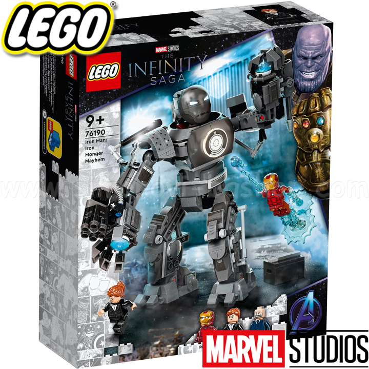 * 2021 Lego Marvel Super Heroes    76190