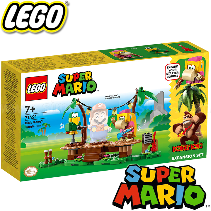 *2023 Lego Super Mario    Dixie Kong's Jungle Jam 71421