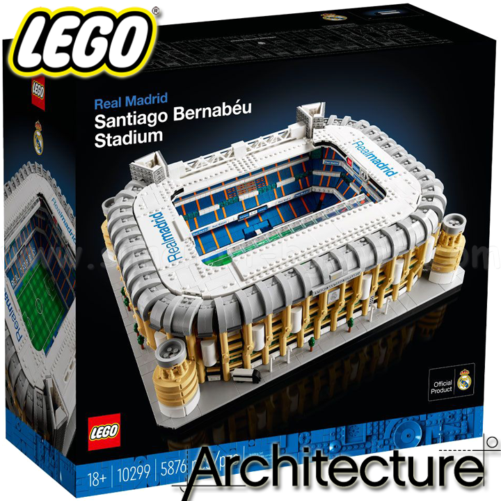 * 2022 Lego Architecture   Real Madrid - Santiago Bernabeu 10299