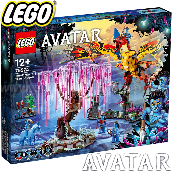 2022 Lego Avatar Дървото на душите и Торук Макто 75574