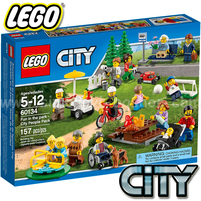 * 2016 Lego City - Fun in the Park - city people pack 60134