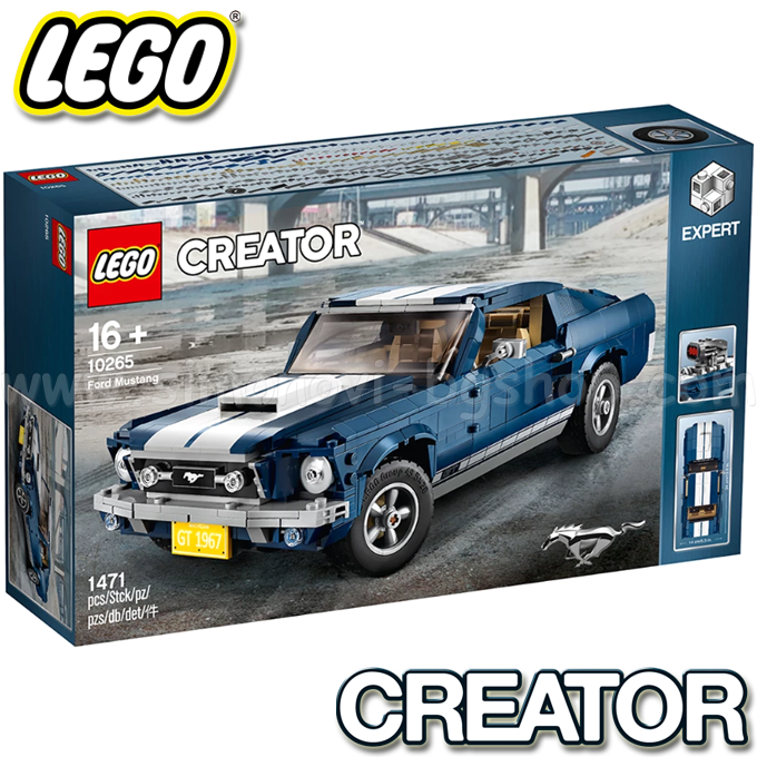 * 2022 Lego Creator Expert  Ford Mustang10265