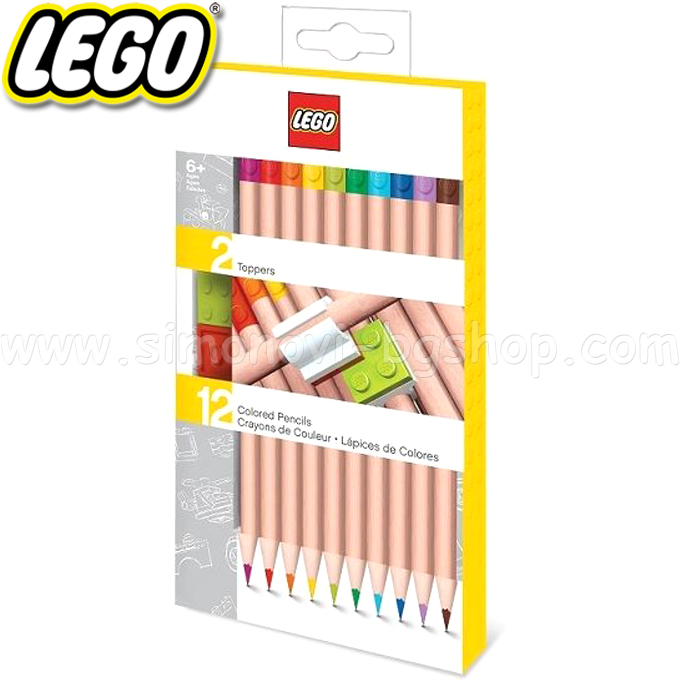 Lego Цветни моливи 12 цвята 52064 Lego Цветни моливи 12 цвята 52064