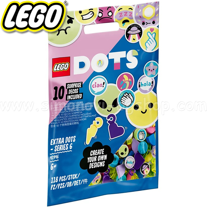 2022 Lego Dots Extra Seria 6 41946