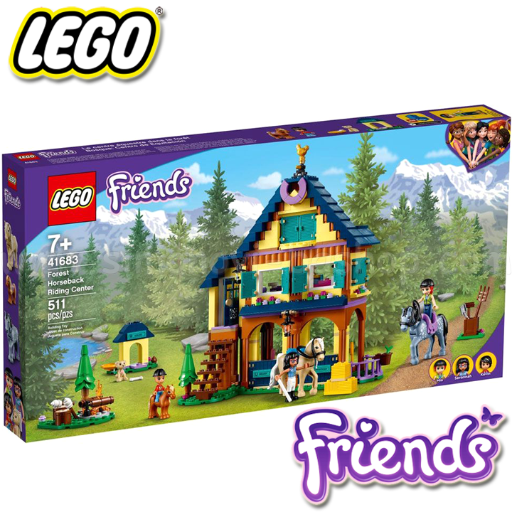 * 2021 LEGO® Friends Горска хижа за езда 41683