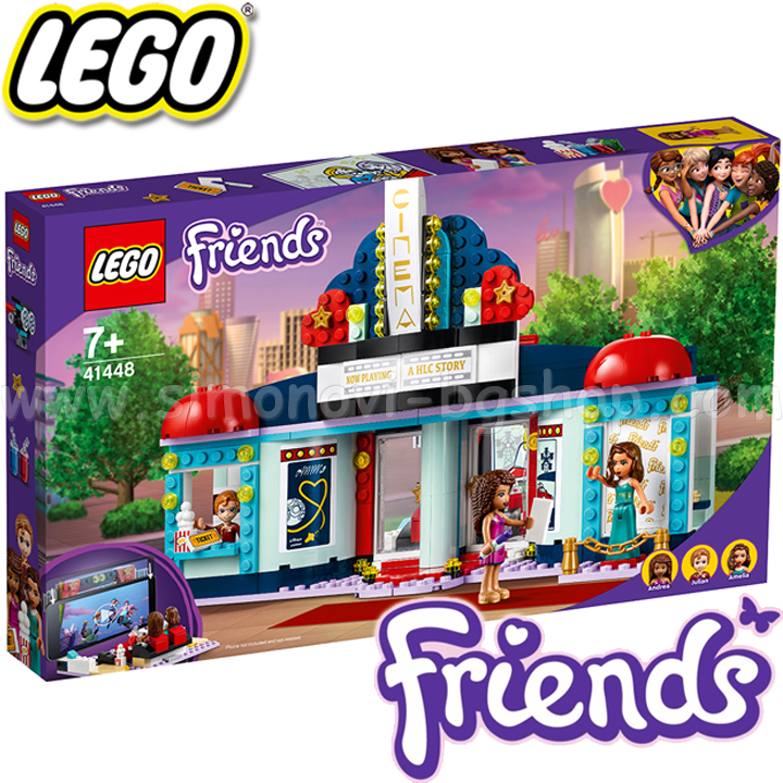LEGO® Friends Градското кино в Хартлейк 41448 LEGO® Friends Градското кино в Хартлейк 41448