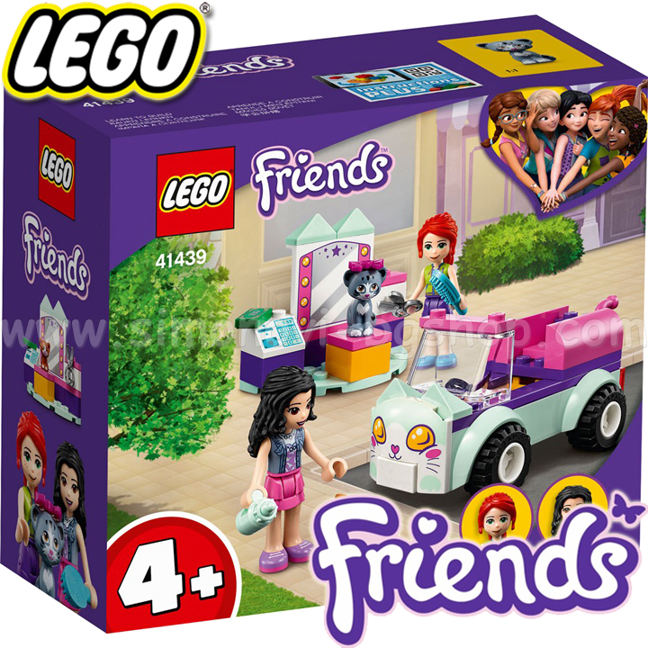 LEGO® Friends Кола за подръжка на котки 41439 LEGO® Friends Кола за подръжка на котки 41439