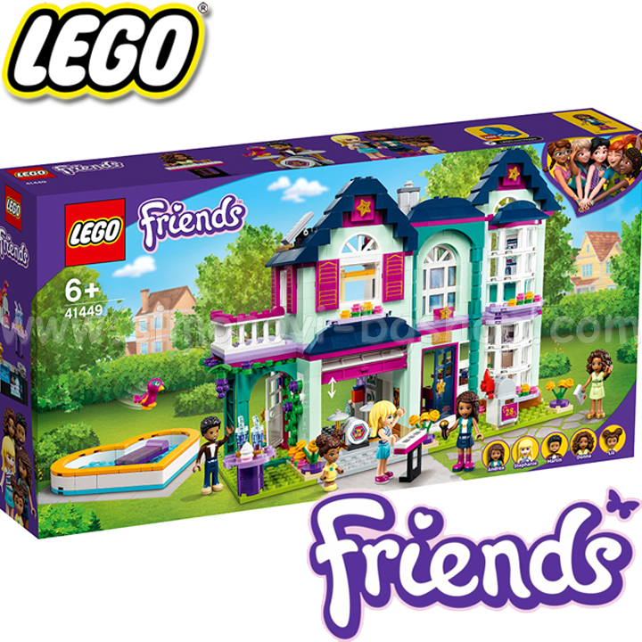 LEGO® Friends Семейната къща на Андреа 41449 LEGO® Friends Семейната къща на Андреа 41449