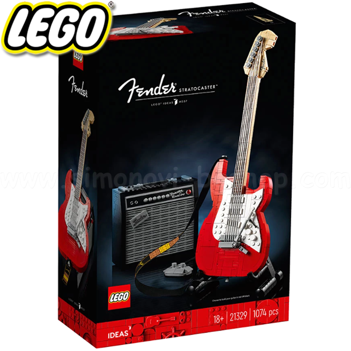 * 2022 Lego Ideas  Fender Stratocaster 21329