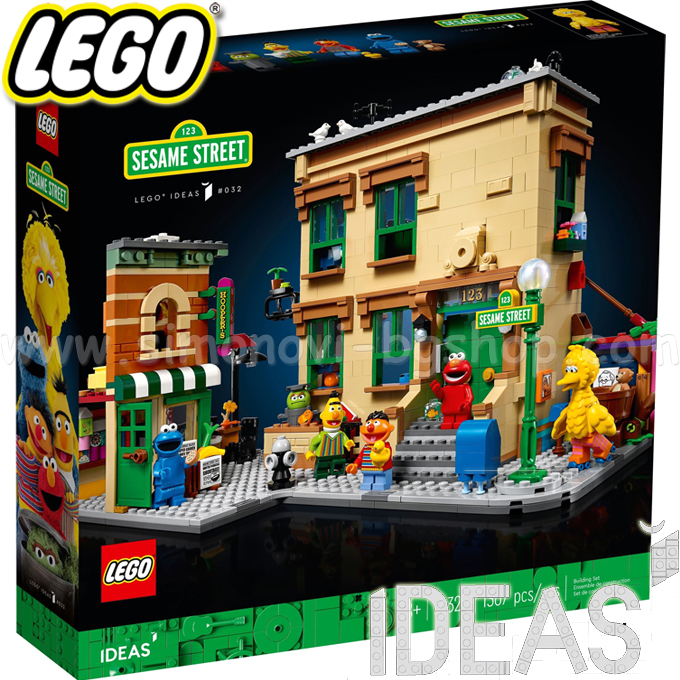 Lego Ideas Улица Сезам 21324 Lego Ideas Улица Сезам 21324